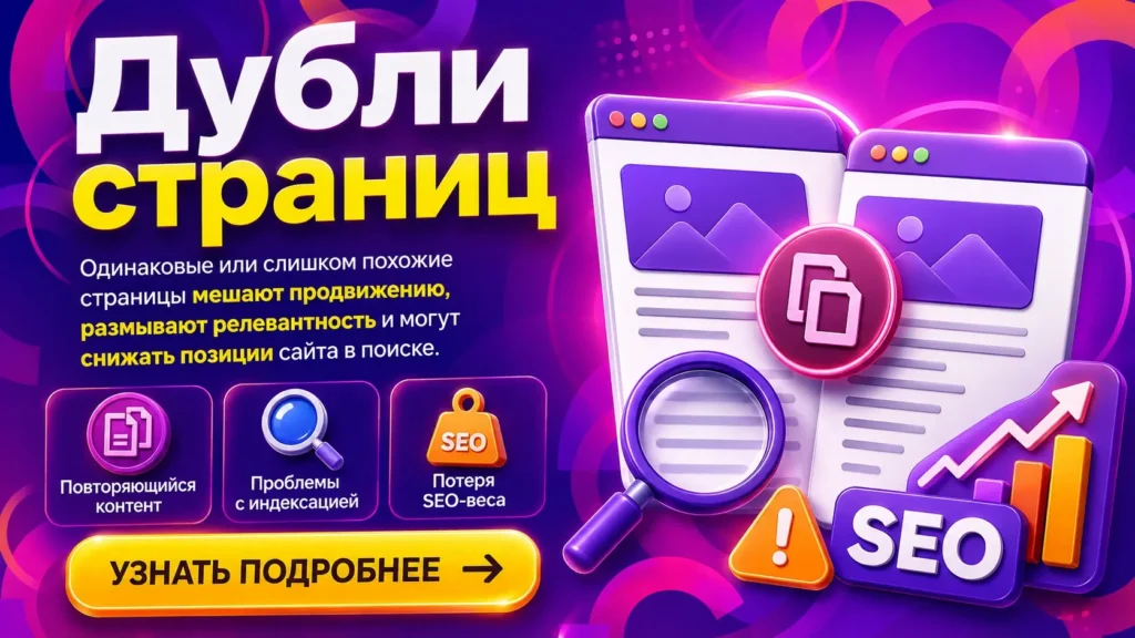 Дубли страниц