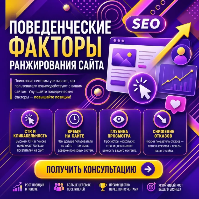 Поведенческие факторы ранжирования сайта в Яндекс и Google