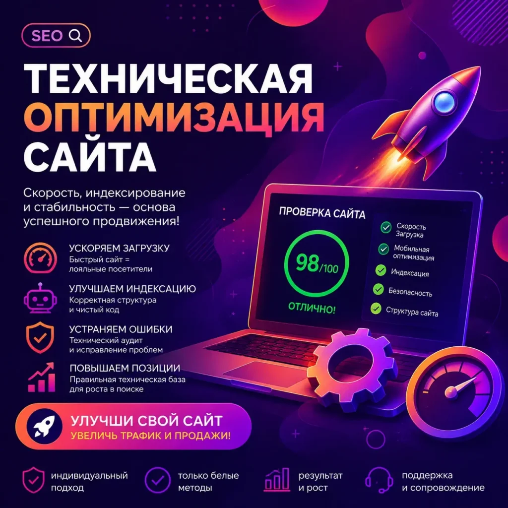 Техническая оптимизация сайта
