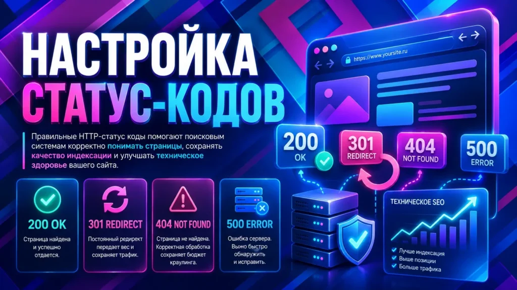 настройка статус-кодов