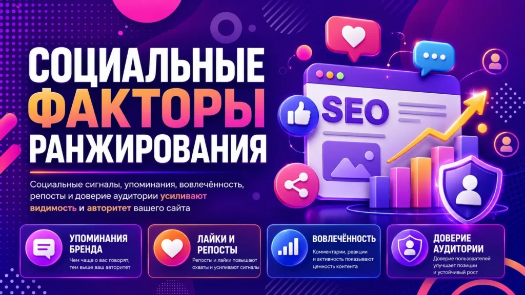 Социальные факторы ранжирования